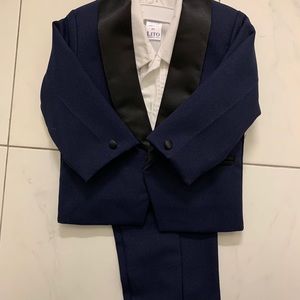 Toddler Navy Tuxedo